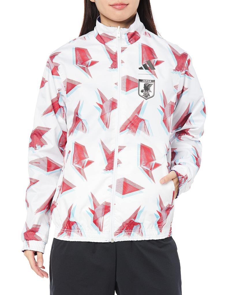 [Adidas] Soccer Jacket Japan National Soccer 2022 Anthem Jacket SV684 Women's Japan Blue (HC6285) JM