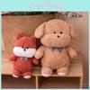 Puppy Cute Bear Rabbit Fox Plush Toy Cartoon Girl Sleep Companion Holiday Gift