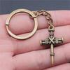 Cross Key Ring Girl Jewelry Evening Kawaii Fittings