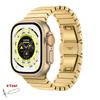 Stainless Steel Strap For Apple Watch Band Ultra 3/2/1 49mm 45mm 41mm 44mm 42mm 46mm Metal Link Bracelet iWatch 11 10 9 8 7 6 5