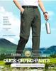 Detachable Men's Quick-Dry Sports Pants – 2-in-1 Stretch Design for Spring & Summer