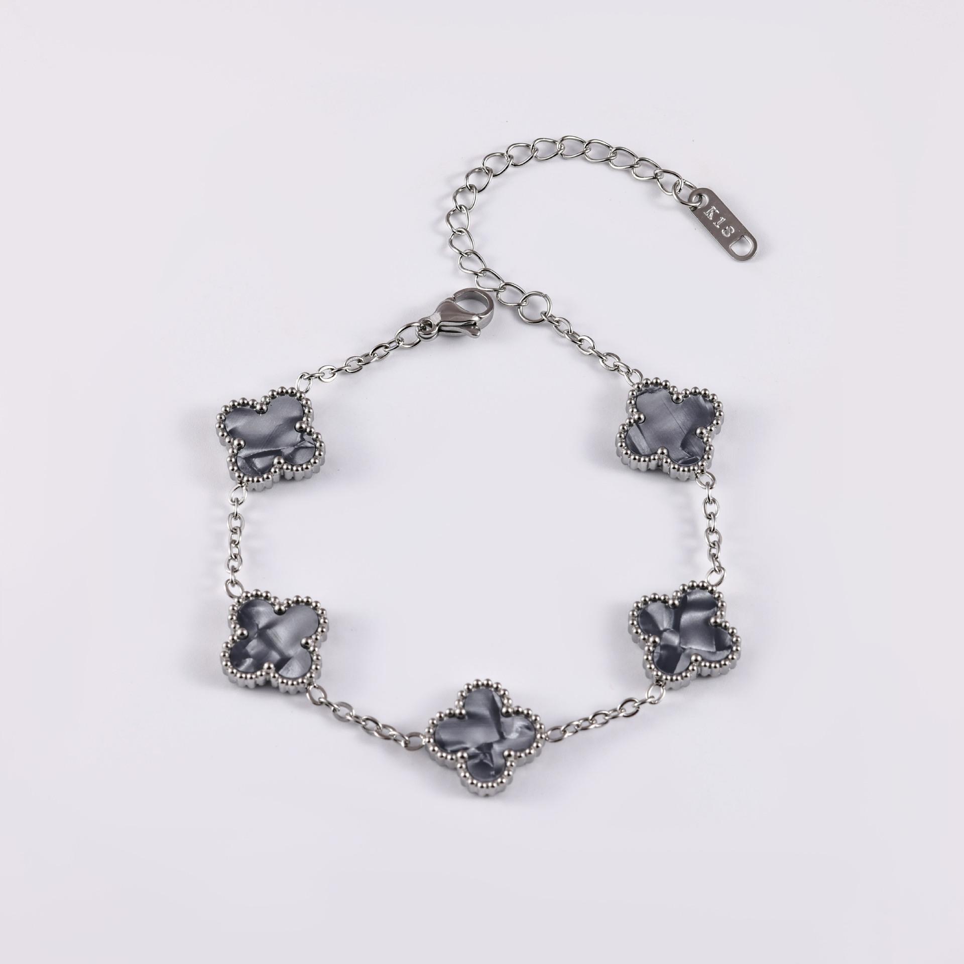 

Браслет цвета клевера, модные и трендовые украшения, высококачественные аксессуары