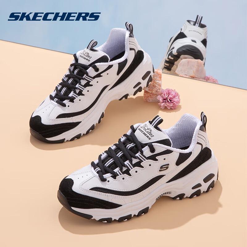 Skechers Women s Classic Panda Chunky Sneakers 7