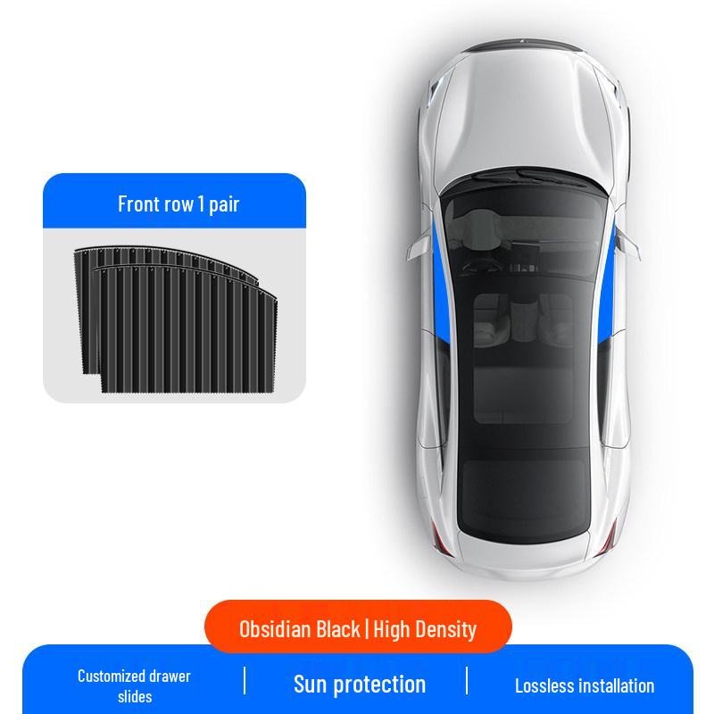 Magnetic Car Window Privacy and Sunshade Curtain