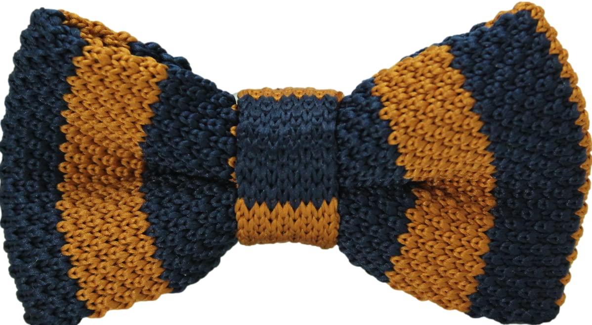 [Best Item] Bow Tie for Men and Kids, Knit, One-Touch Tie, Ribbon Tie, Easy Hook Bow Tie, Small Butterfly 0620