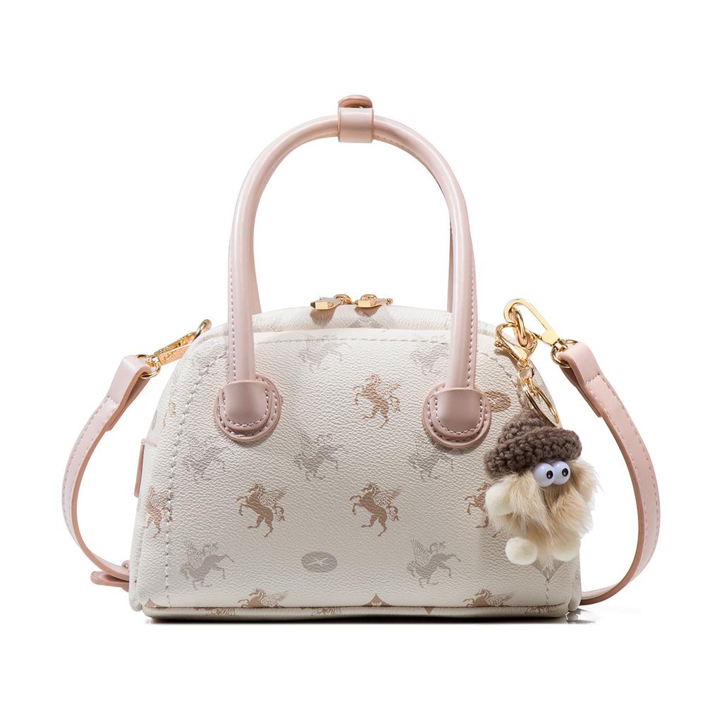 Shell Bag Pegasus Pink, Girlfriend Bag, Gift Bag, Women'S Bag, Handbag, Daily Commute