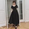Long Toast Bride Autumn French High-end Sense Small High-end Evening Dress Engagement Red Dress Women