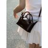 Niche Retro Simple Handbag Small Bag Women 2025 New Simple Dumpling Bag Versatile Shoulder Messenger Bag