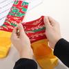 Hamburger Shape Mid-Calf Socks Gift Box - Creative Food Pattern for Men and Women