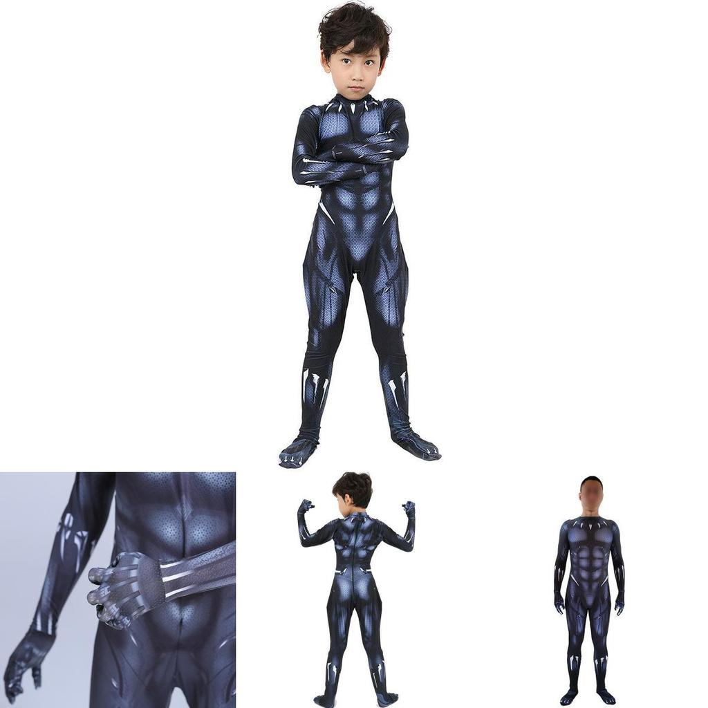 Kombinezon Cosplay Superbohatera Czarnej Pantery Premium Quality Dla Dorosłych I Dzieci