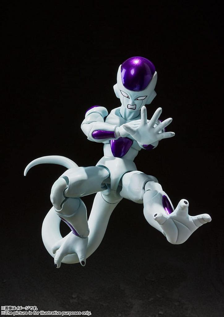 TAMASHII NATIONS Dragon Ball Z Frieza Fourth Form Approximately 120mm PVC ABS Painted Movable Figure S.H.Figuarts (Rerelease Edition) &