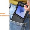 Rugged Heavy Duty Military Grade Phone Case for Samsung Galaxy Z Flip 7 FE 6 5 4 Shockproof Matte with Clip Hard Protector Cover