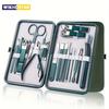 Kit professionale per la cura delle unghie da 7-18 pezzi, set per manicure e pedicure in acciaio inossidabile con custodia da viaggio per la cura in movimento