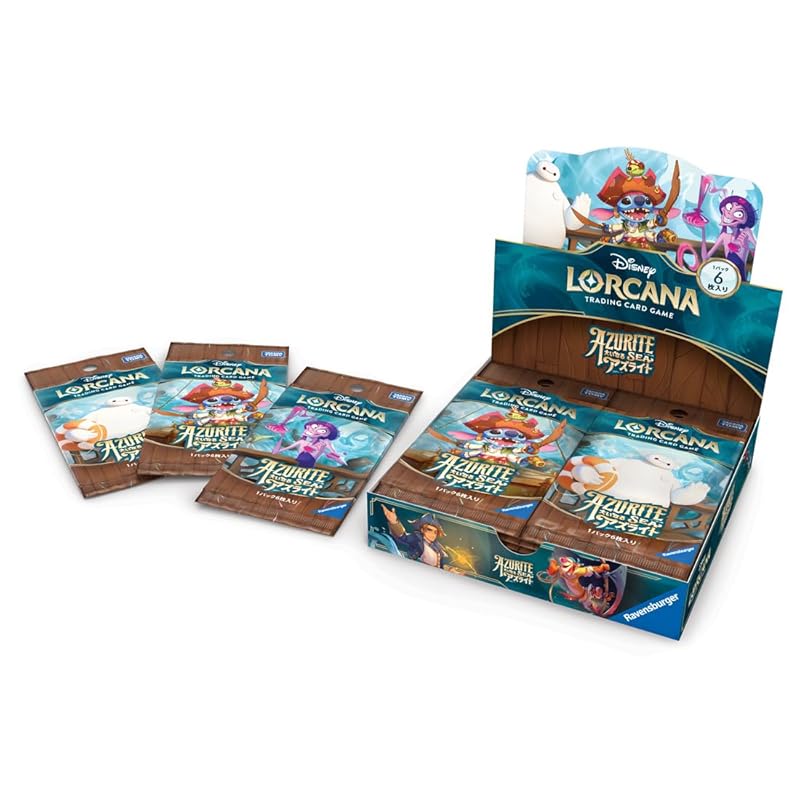 Disney Lorcana TCG Japanese Version Booster Pack: The Great Azurite BOX