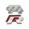 NEW For  VWR  Logo Metal Car Grille Emblem Rear Trunk Badge Stickers Polo Golf Jetta Beetle CC Tiguan Touran Passa Zd9