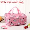 Space Bear Bento Cooler With Reusable Material For School And Travel