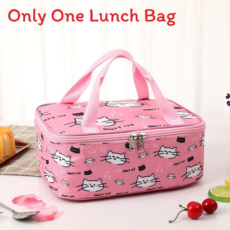 Space Bear Bento Cooler With Reusable Material For School And Travel