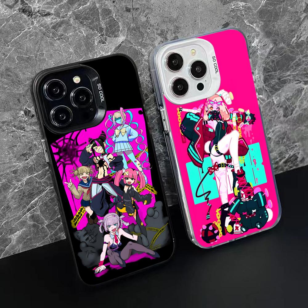 Gang of Stupid Girls Phone Case for iPhone 16 15 14 13 12 11 X XR XS 8 7 Pro Max Plus Translucent Colour Protective Pretty Cover