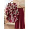 Ladies', Fashionable, Elegant, Printed Set, Polka Dot, Loose, Casual Set