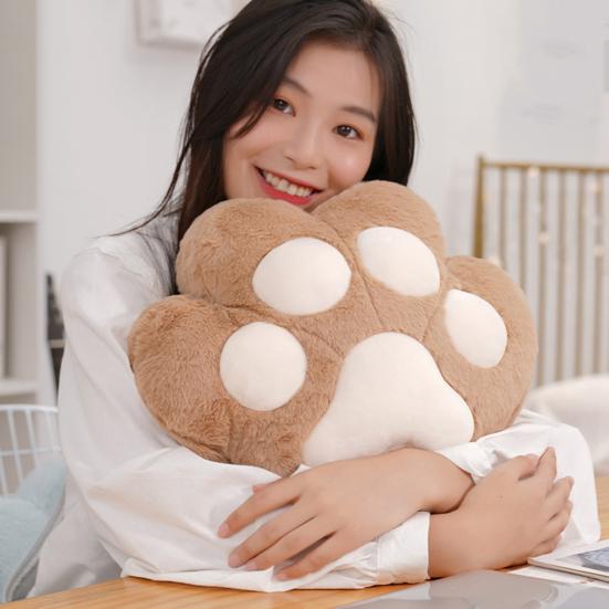 Cat Paw Pillow Quilt Blanket 3 In 1 Design Hands Warmers Thick