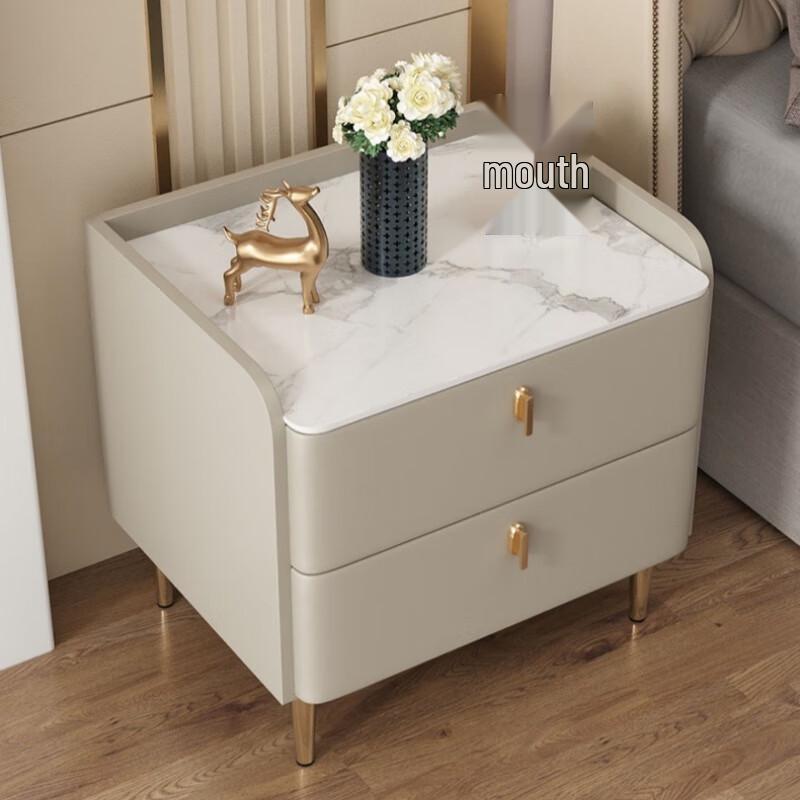 Modern Two-Tier Bedside Table