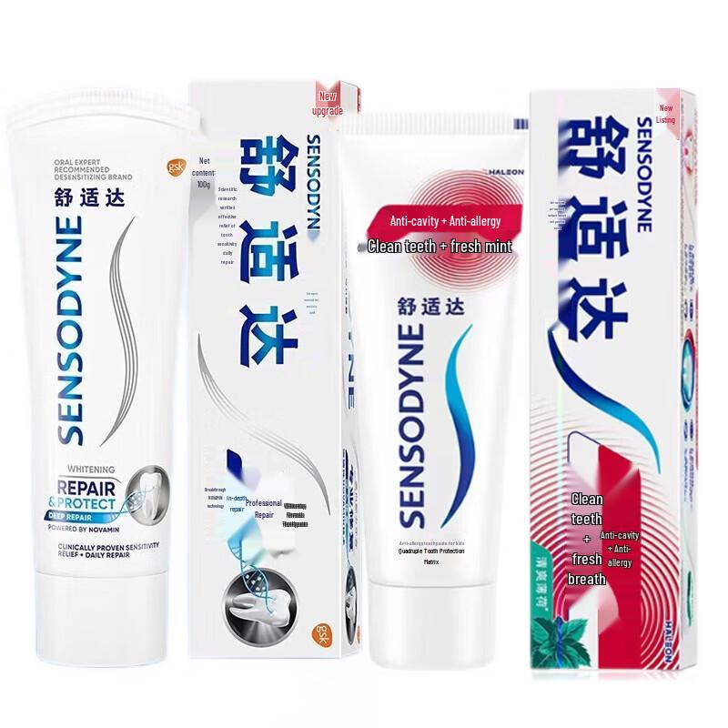 Sensodyne Toothpaste Combo Pack