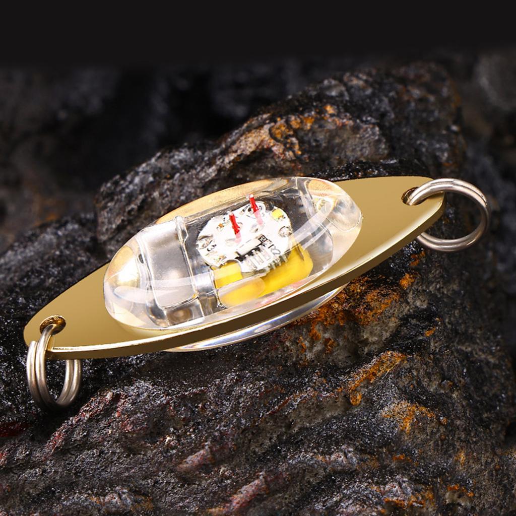 LED Lighted Baits Flasher LED Fishing Lures Underwater Flasher Saltwater Trolling Deep Drop Fishing Lures Fishing Spoons