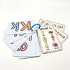 Non-Toxic 1/2Pcs English 26 Letters Alphabet Phonics Pocket Flash Cards Early Educational Learning English Word Toys