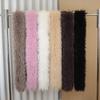 Double-Sided Faux Fur Scarf Thickened Neck Warmer New Plush Scarf  Winter Wear