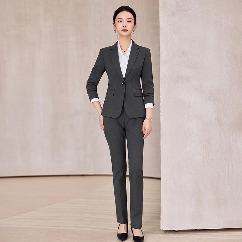 Women's Iron-Free Wrinkle-Resistant Professional Business Suit Set