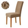 1pc Polar Fleece Dining Chair Cover Spandex Stretch Chair Slipcover Case Elastic Universal Chairs Covers for Dining Room El