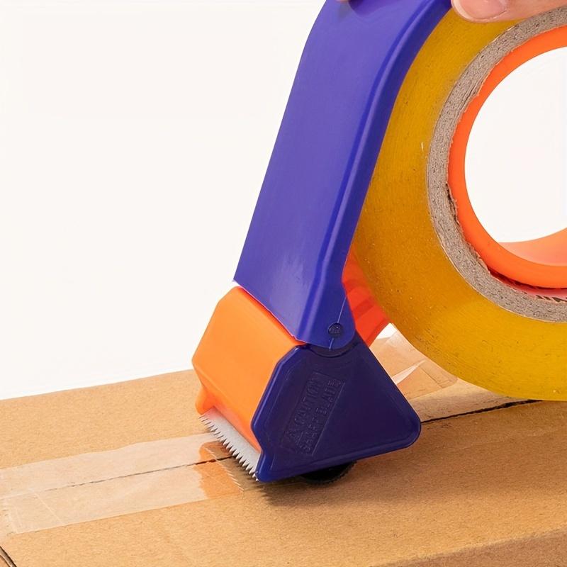 1/2pcs Heavy Duty Manual Packing Tape Dispenser, for Shipping Tape, with Built-in Cutter, for Moving & E-commerce