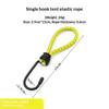 Strong 5pcs Elastic Rope Hook for Tents Versatile Outdoor Use for Camping and Adventure
