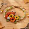 Bead Embroidery Craft Set DIY Beaded Bracelet Making Kit, Beginner-Friendly Animal Unique Jewelry Crafting Beadwork for Adults, Lovers Creative