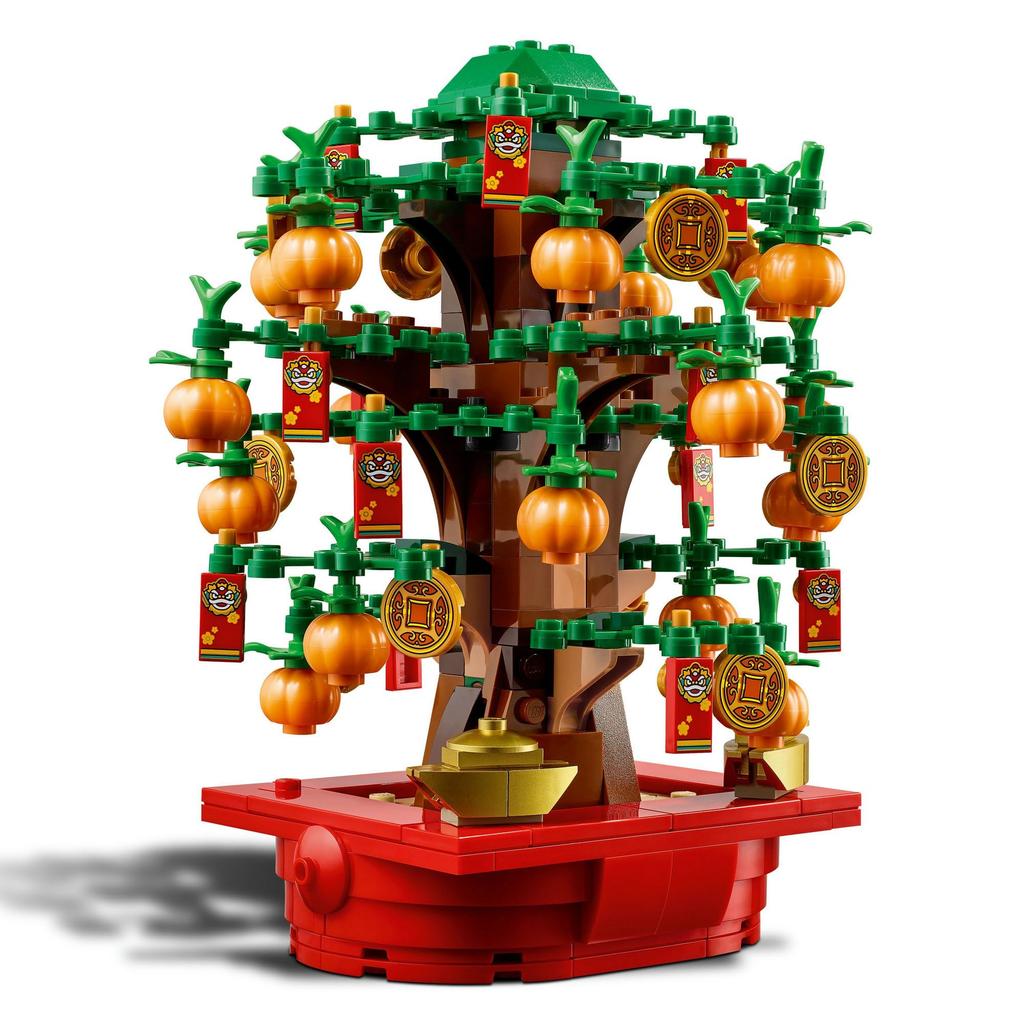 LEGO Money Tree Toy Birthday Present Block 10 Years 11 Years Interior Stylish Houseplant Fake Green 40648