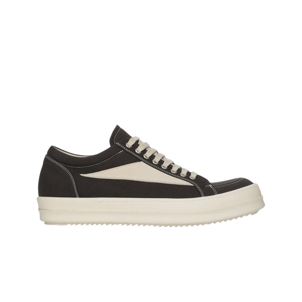 (w) Rick Owens Drkshdw Suede Vintage Sneakers Dark Dust