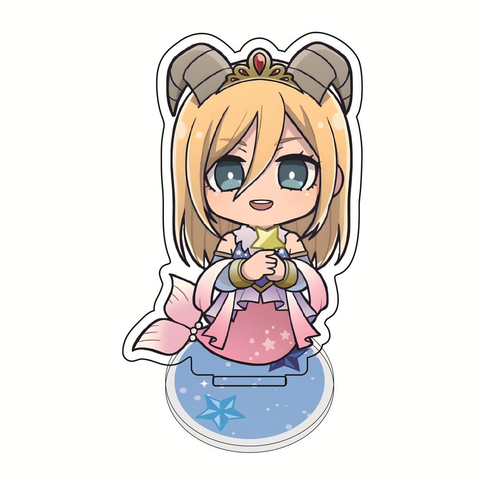 10 Cm Attack On Giant Japanese Anime Peripherals The Twelve Zodiac Signs Series Acrylic Stand Collectible Desk Ornament Gift Toy