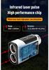 Cross-border New Laser Rangefinder Golf Telescope with Touch Screen, Angle & Speed Measurement
