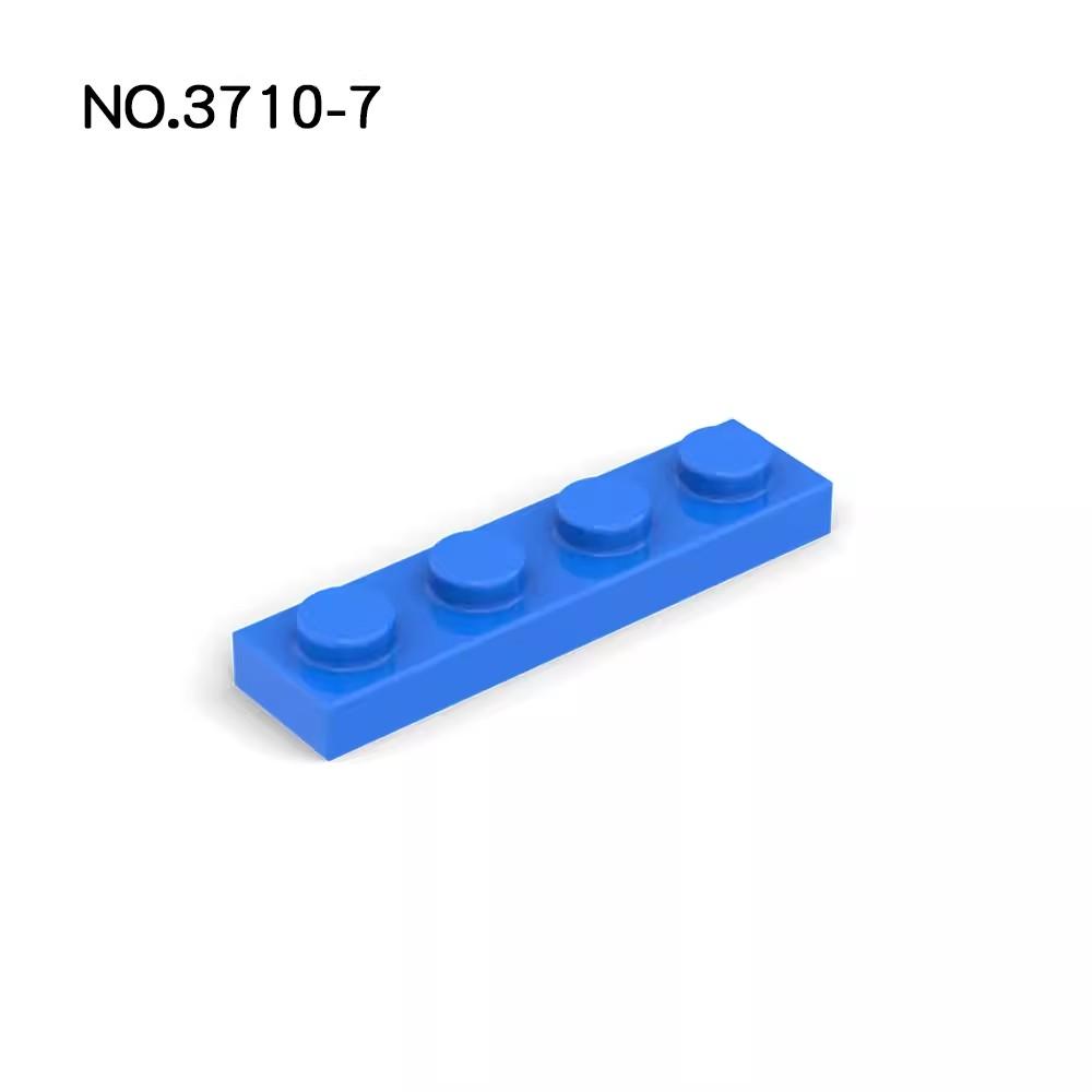 20Pcs MOC Compatible Assembles Particles Plate 3710 1x4 for Building Blocks Parts DIY Enlighten Bricks Educational Tech Toys