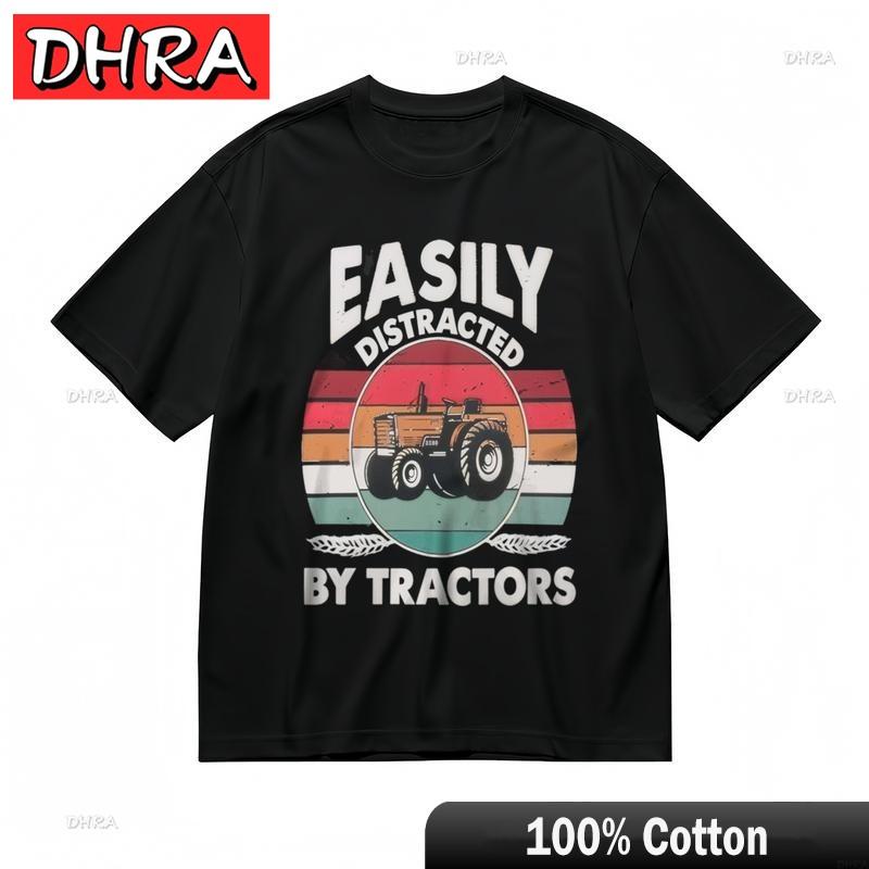 

Womens Comfy Breathable Classic TShirt Tractor Distraction Graphic Tee Cute Tops TShirts Canadian for Couples TShirt Unisex 4XL