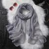 Women's Cross Embroidered Scarf Shawl Long Scarf Gift