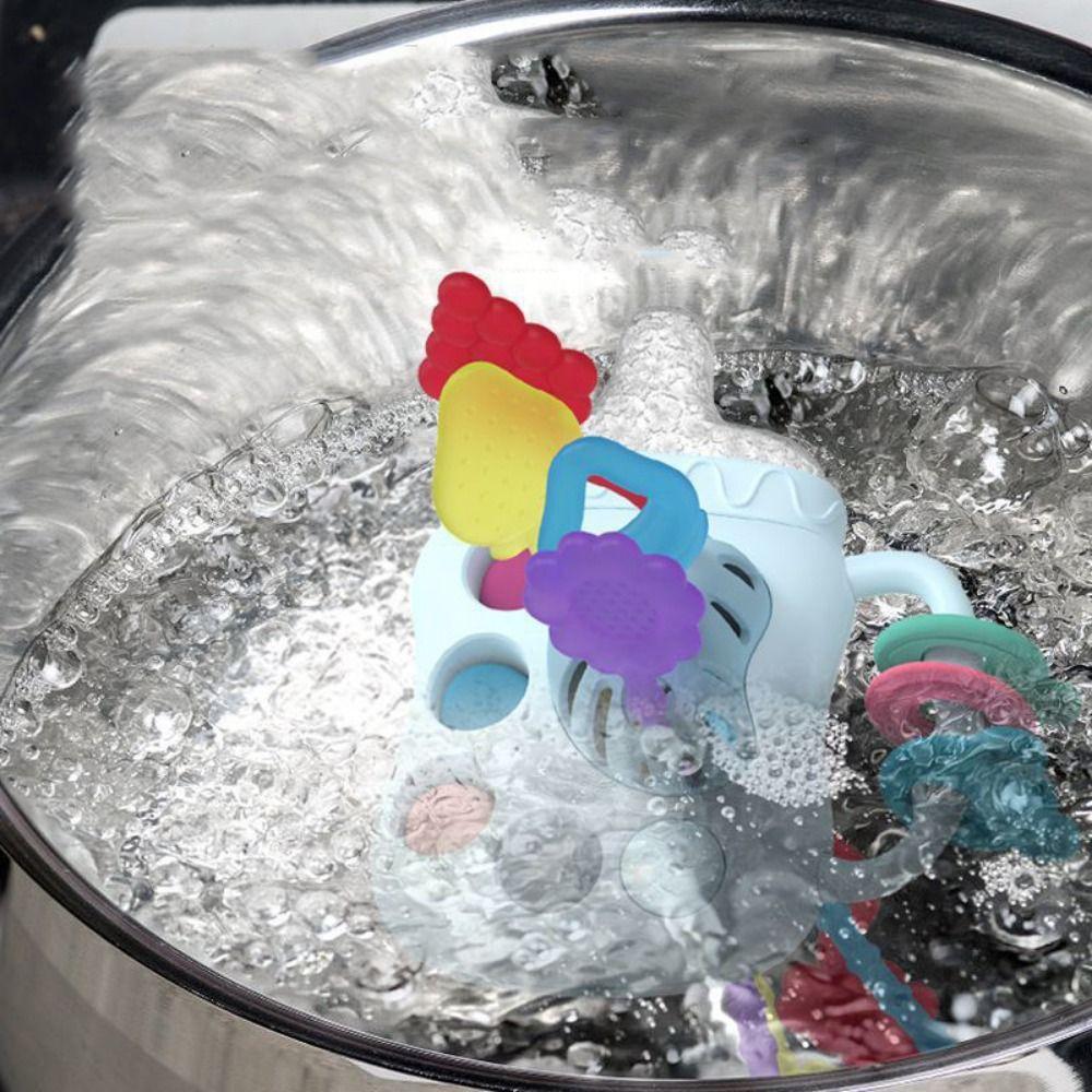 Feeder Baby Hand Ball Spielzeug Pädagogische Manhattan Greifball Baby Entwicklungsspielzeug