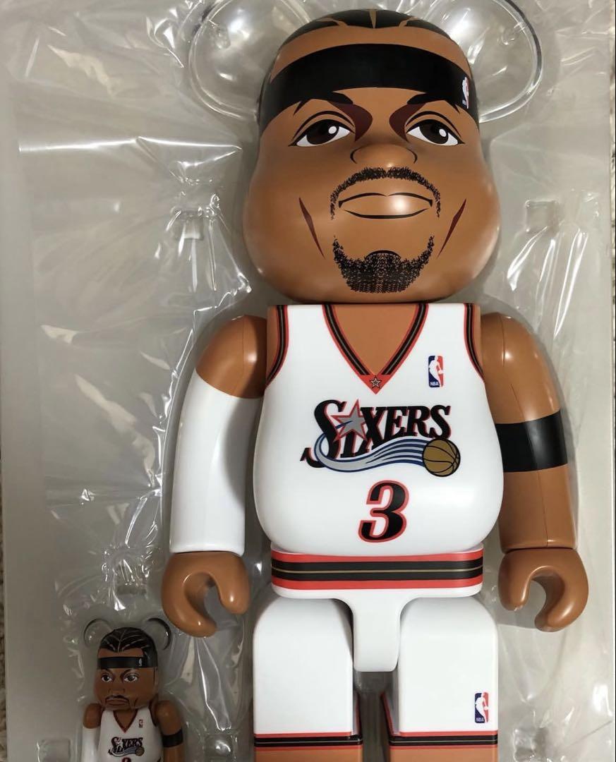

[USED] Bearbrick 400%, 100% Allen Iverson