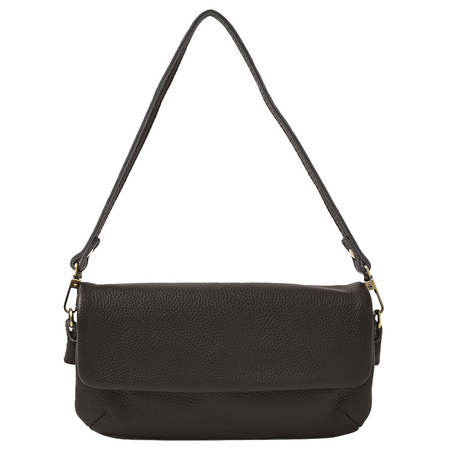 

Сумка через плечо из натуральной кожи 3WAY Wallet Pochette Elise Plus Black [Notre Favorie] женская (Золотое оборудование)