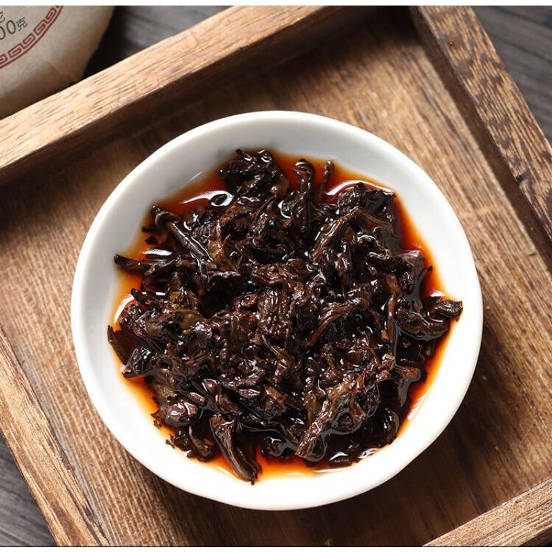 YunNan LinChang BingDao Ancient tree Pu 'er tea cooked puerh tea Ripe tea