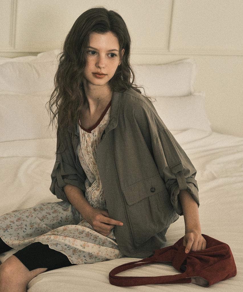 Ournostalgia Light Cotton Blouson Jumper_2Color(Oc25-Ot04)