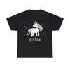 Hell Naw Unicorn Graphic T-Shirt, Sizes S-5XL