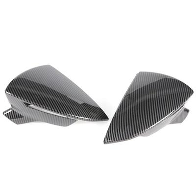 Side Mirror Caps Carbon Fiber For SEAT Leon MK3 5F ST FR Cupra Ibiza Mk5 Arona KJ7 2017- Rearview Mirror Cover Case