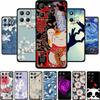 3D Emboss Case For Motorola G67 Power Phone Case Flowers Silicone Soft Back Cover For Moto G57 Power Edge 70 Case G 57 Coque Bag