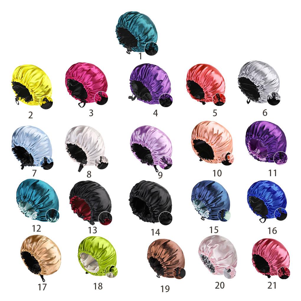 Women Bath Hat Made With Polyester For Comfortable And Breathable Experience Multifunctional